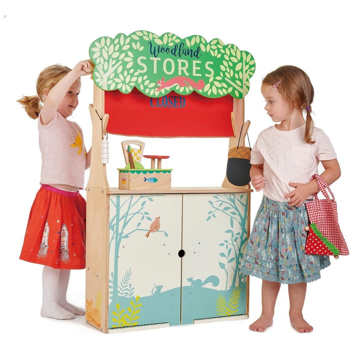 Kiosque et théâtre Woodland - Jouets d'imitation - Boutique LeoLudo - Tender Leaf Toys