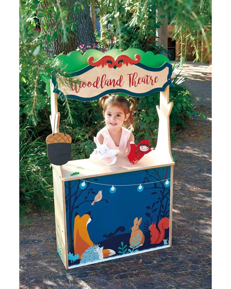 Kiosque et théâtre Woodland - Jouets d'imitation - Boutique LeoLudo - Tender Leaf Toys
