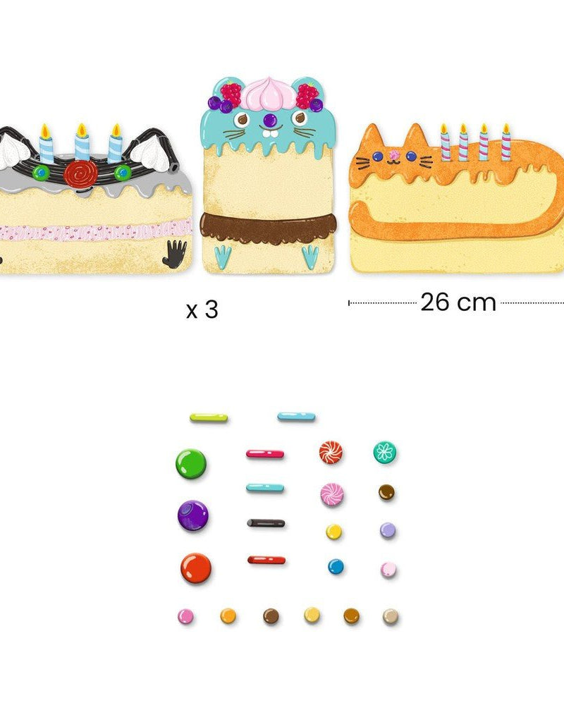 Collages - Cakes et bombecs Art & bricolage- Boutique LeoLudo