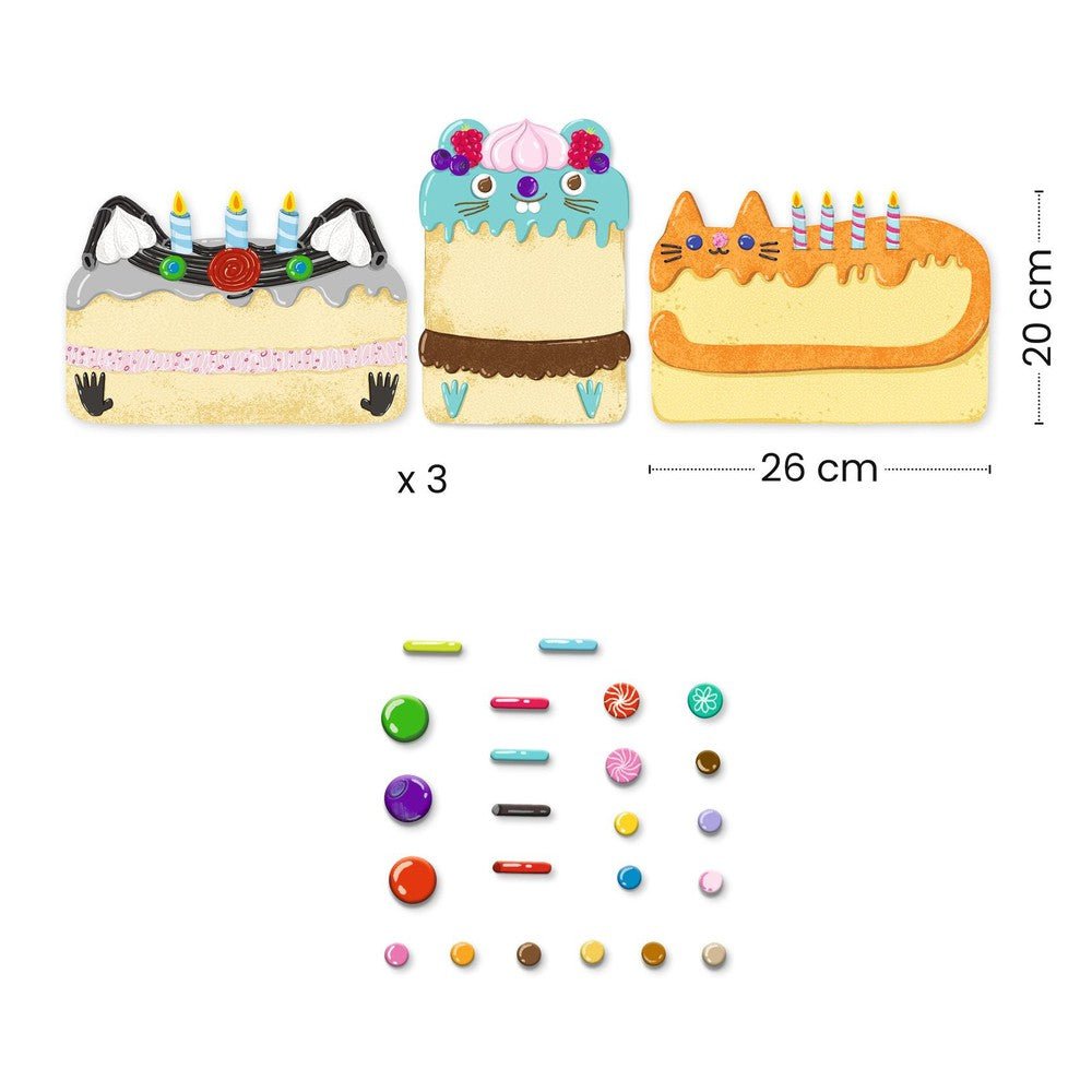 Collages - Cakes et bombecs Art & bricolage- Boutique LeoLudo