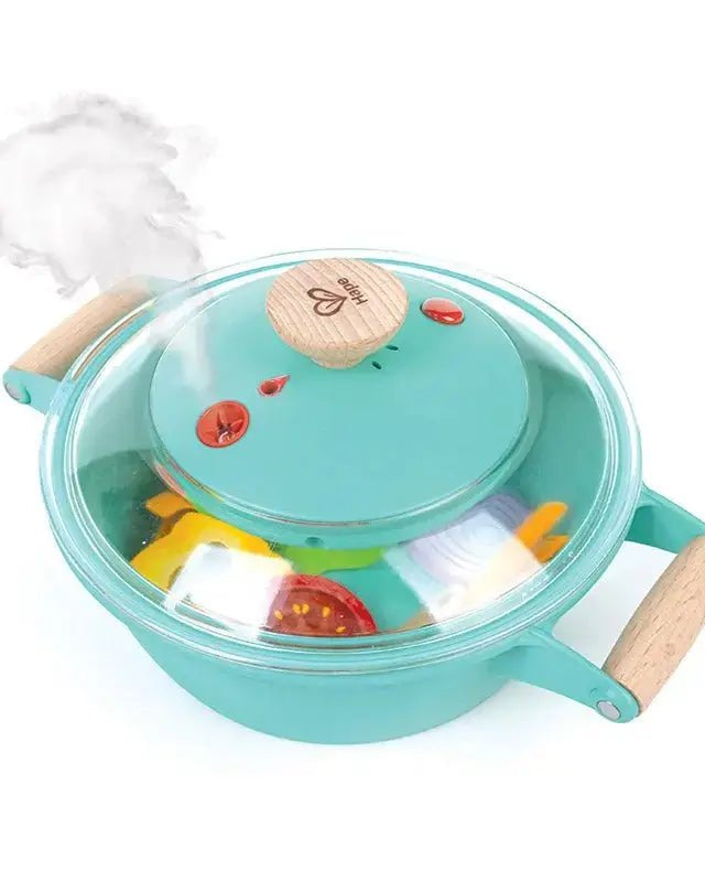Kit de cuisine à la vapeur du petit chef - Jouets d'imitation - Boutique LeoLudo - Hape