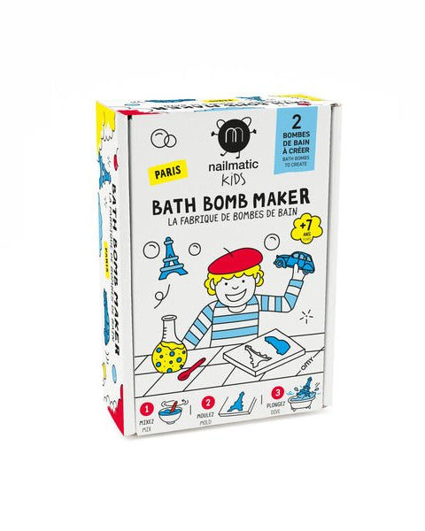 Kit fabrication bombes de bain Paris -Loisirs créatifs- Boutique LeoLudo-Nailmatic