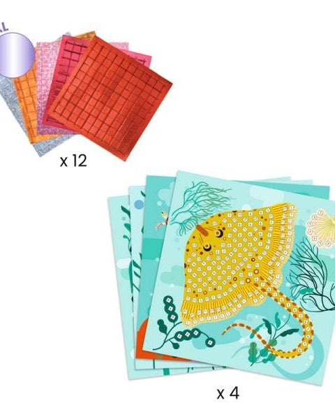 Kit mosaïques - Caraïbes - Art & bricolage - Boutique LeoLudo - Djeco