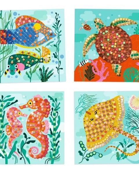 Kit mosaïques - Caraïbes - Art & bricolage - Boutique LeoLudo - Djeco