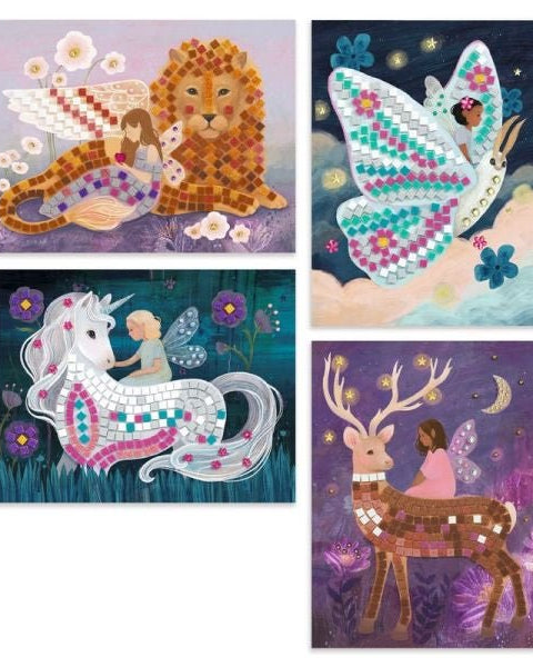 Kit mosaïques - Monde enchanté - Art & bricolage - Boutique LeoLudo - Djeco