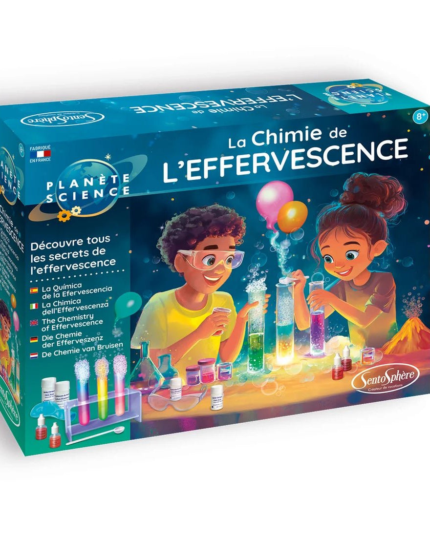 La chimie de l'effervescence -Jeux scientifiques- Boutique LeoLudo-SentoSphere
