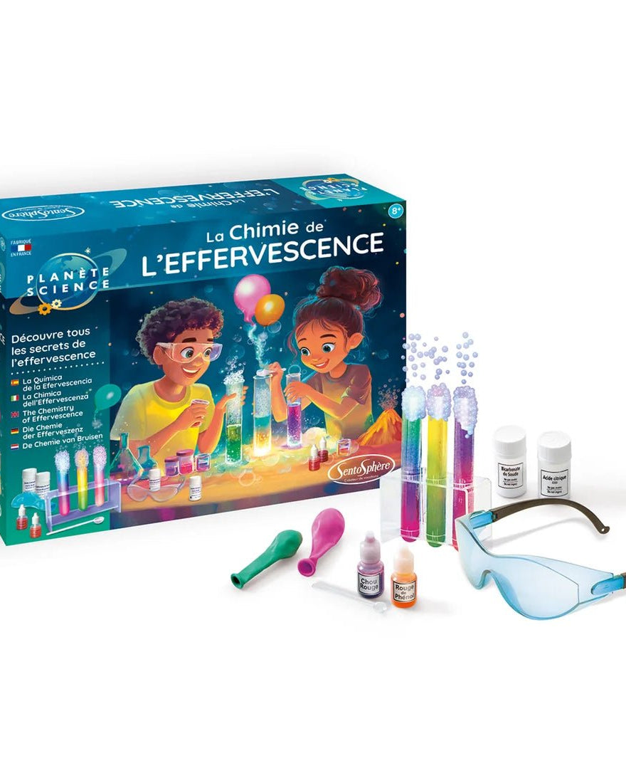 La chimie de l'effervescence -Jeux scientifiques- Boutique LeoLudo-SentoSphere
