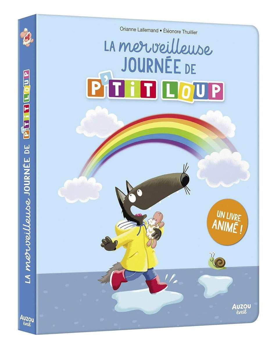 La merveilleuse journée de P'tit Loup - Livres d'éveil - Boutique LeoLudo - Auzou