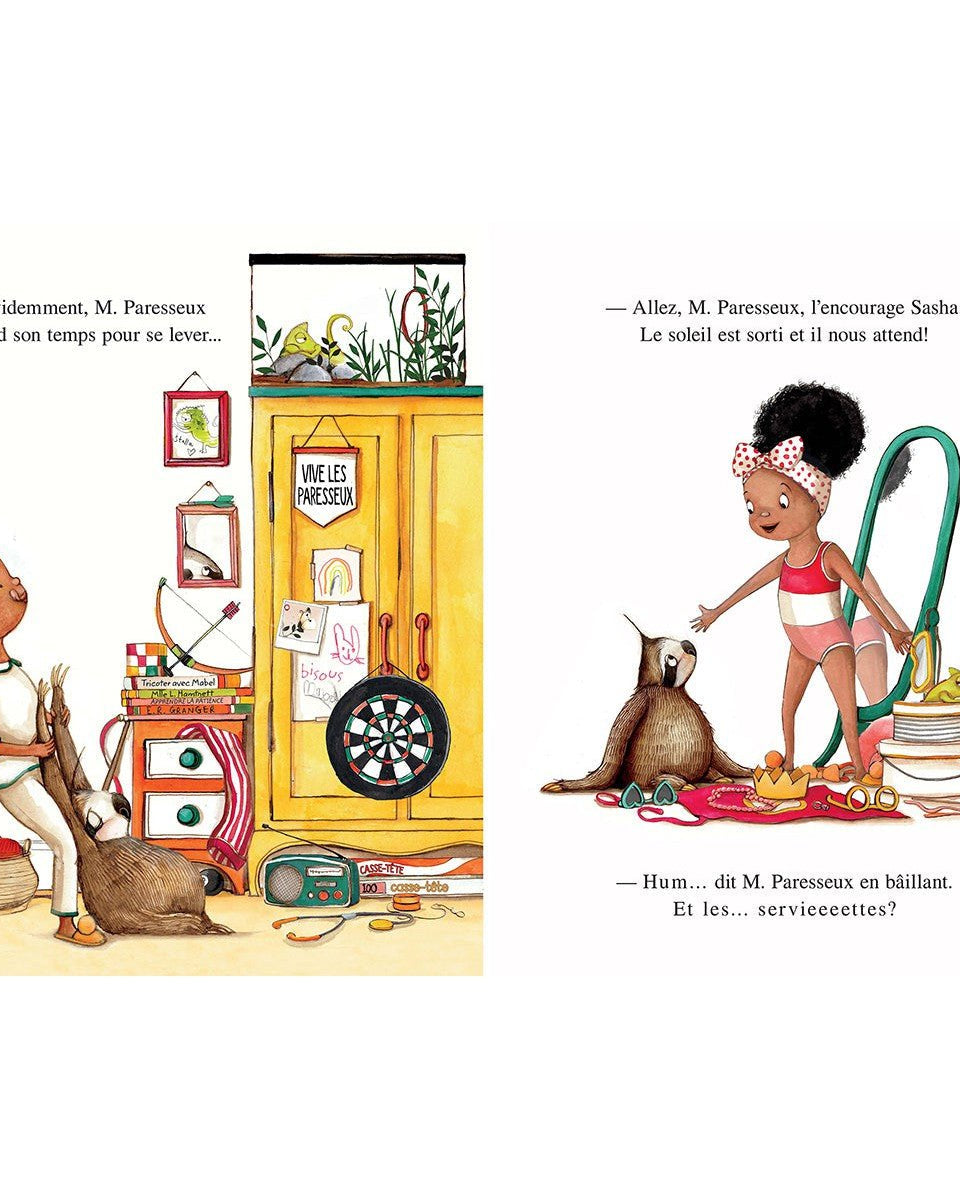 La patience de M. Paresseux : un titre captivant pour un produit unique
