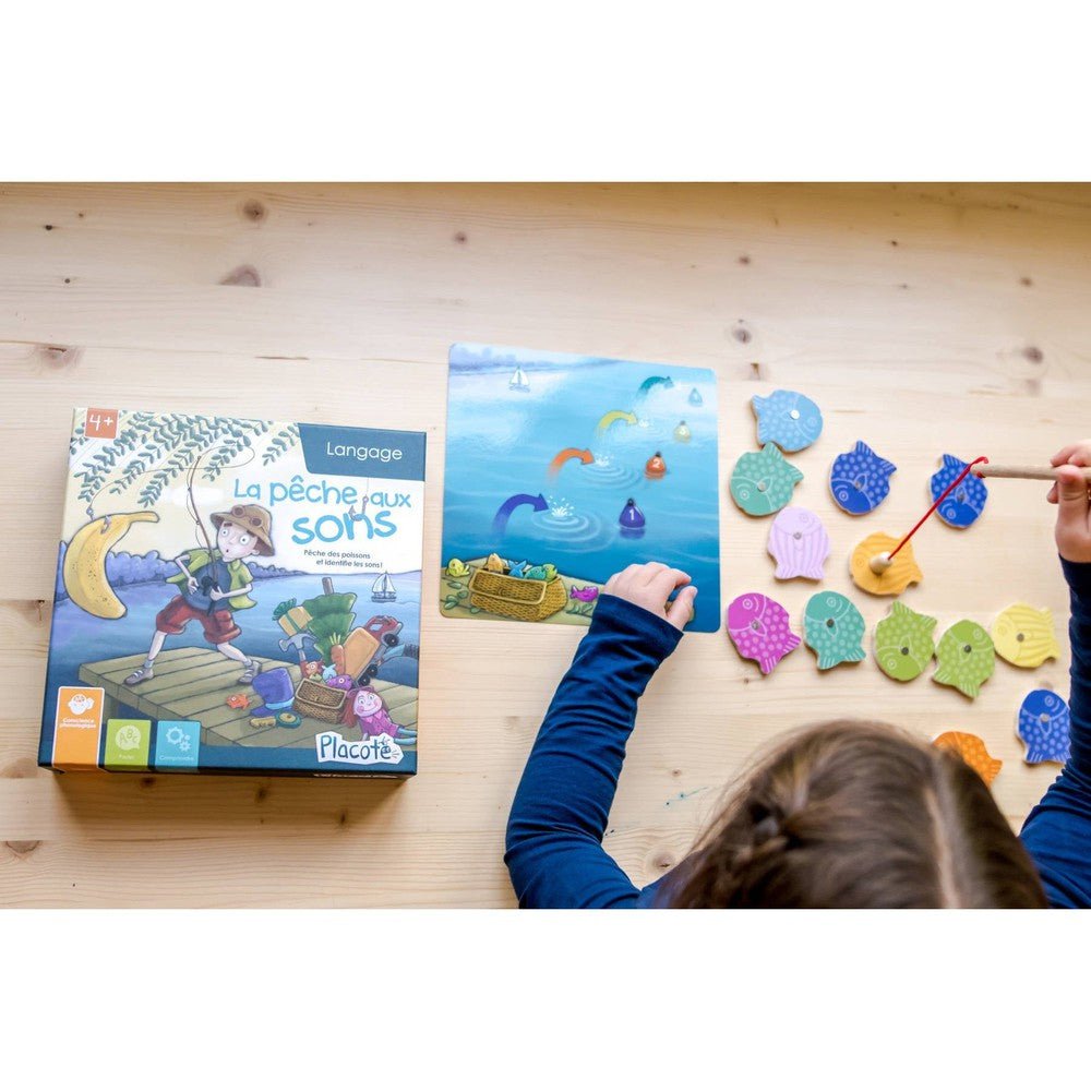 La pêche aux sons - Jeux éducatifs - Boutique LeoLudo - Placote