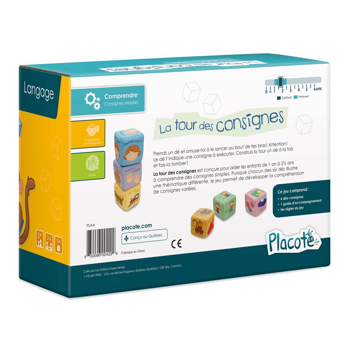 La tour des consignes - Jeux de société - Boutique LeoLudo - Placote