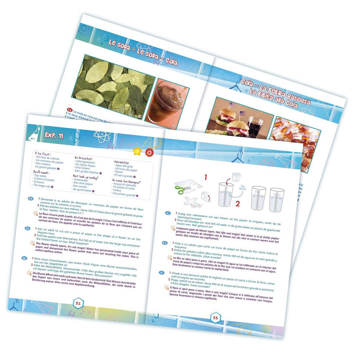 Laboratoire de 75 expériences scientifiques - Jeux scientifiques - Boutique LeoLudo - Buki