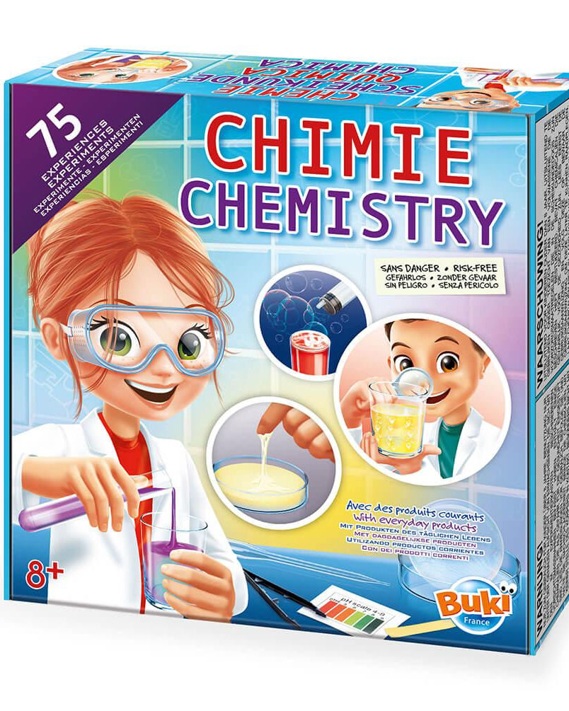 Laboratoire de 75 expériences scientifiques - Jeux scientifiques - Boutique LeoLudo - Buki