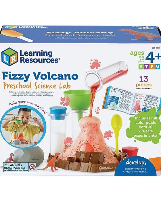 Laboratoire scientifique - Volcan pétillant - Jeux scientifiques - Boutique LeoLudo - Learning Resources