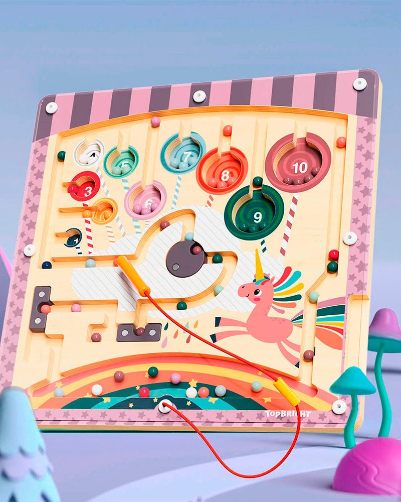 Labyrinthe de la licorne -Jeux éducatifs- Boutique LeoLudo-Top Bright