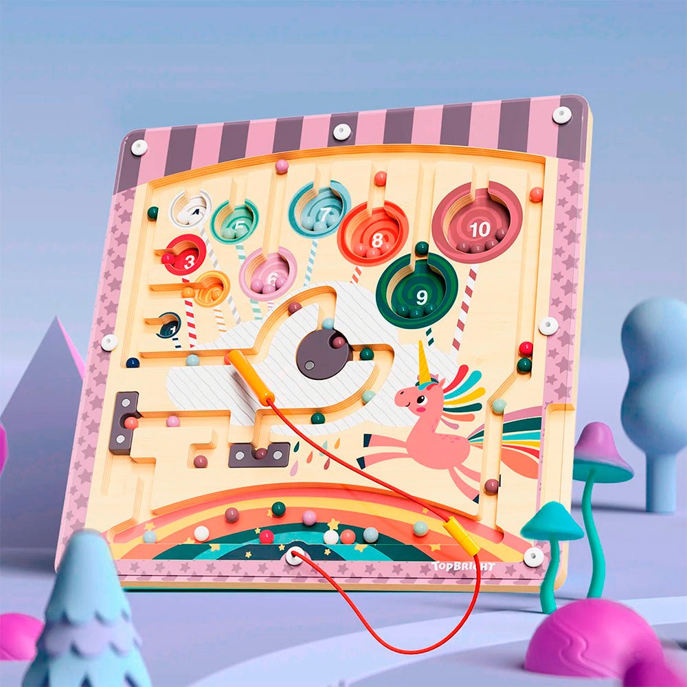 Labyrinthe de la licorne -Jeux éducatifs- Boutique LeoLudo-Top Bright