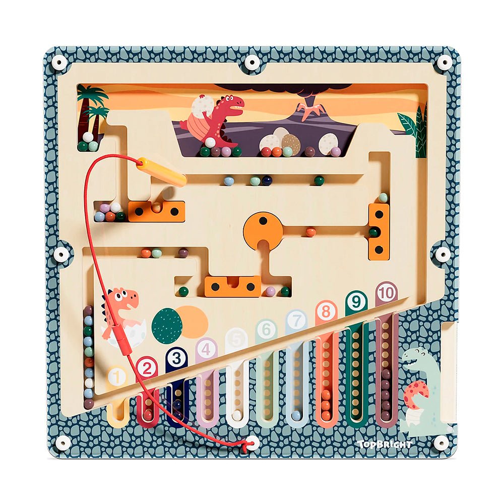 Labyrinthe d'œufs de dinosaures -Jeux éducatifs- Boutique LeoLudo-Top Bright
