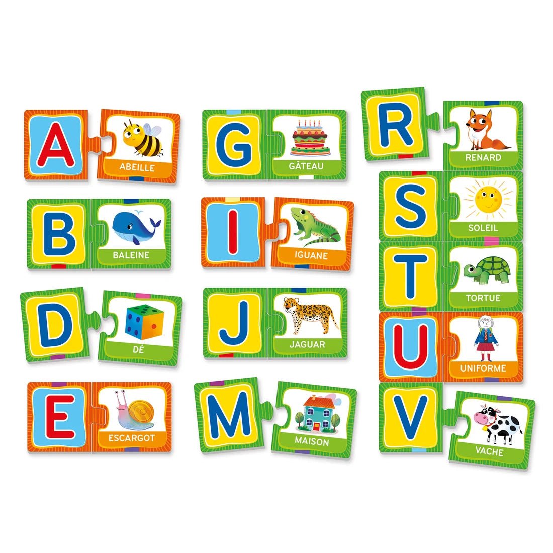 L’Alphabet – Jeu éducatif -Jeux éducatifs- Boutique LeoLudo-Clementoni