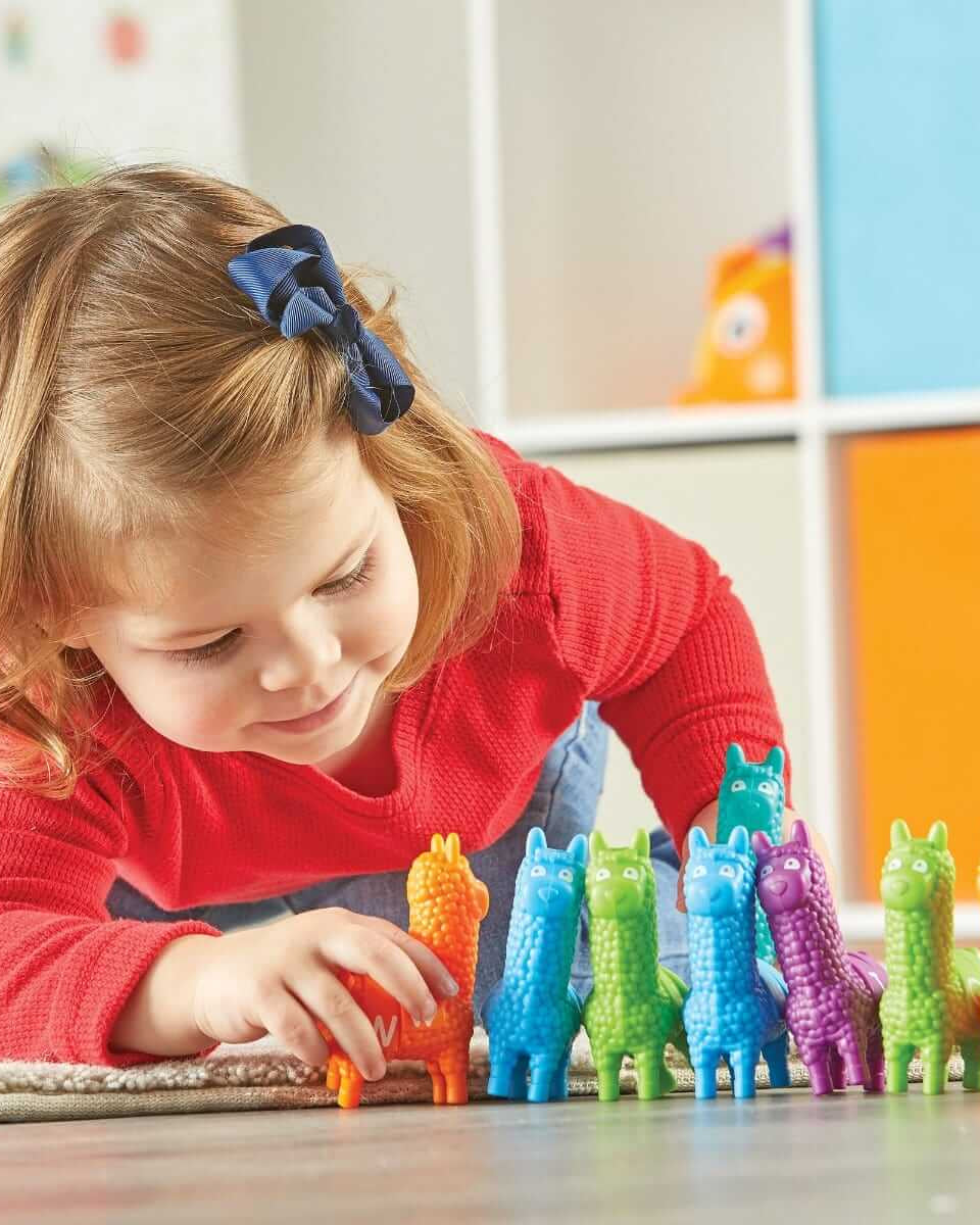 Lamas alphabet Span - n - Learn - Jeux éducatifs - Boutique LeoLudo - Learning Resources