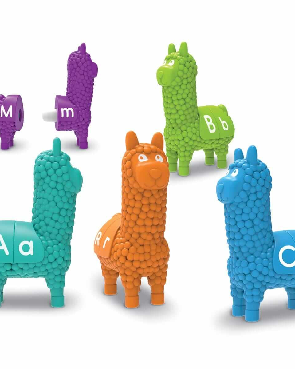 Lamas alphabet Span - n - Learn - Jeux éducatifs - Boutique LeoLudo - Learning Resources