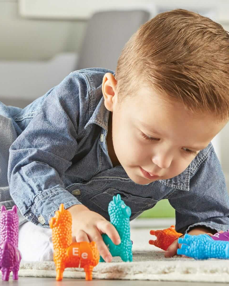 Lamas alphabet Span - n - Learn - Jeux éducatifs - Boutique LeoLudo - Learning Resources