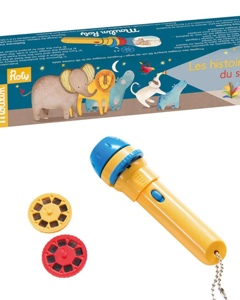 Lampe de poche - Histoires du soir - Lampes à histoire - Boutique LeoLudo - Moulin Roty