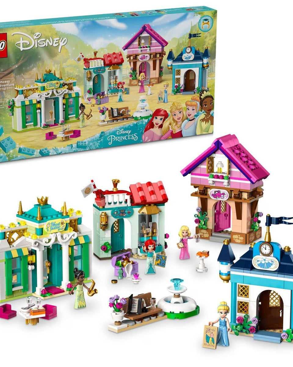 L’aventure au marché des princesses Disney (817 pcs) - Jeux de construction - Boutique LeoLudo - LEGO