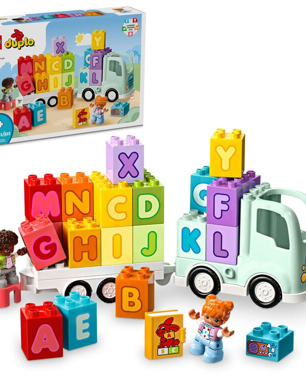 Le camion alphabet DUPLO (36 pcs) - Jeux de construction - Boutique LeoLudo - LEGO