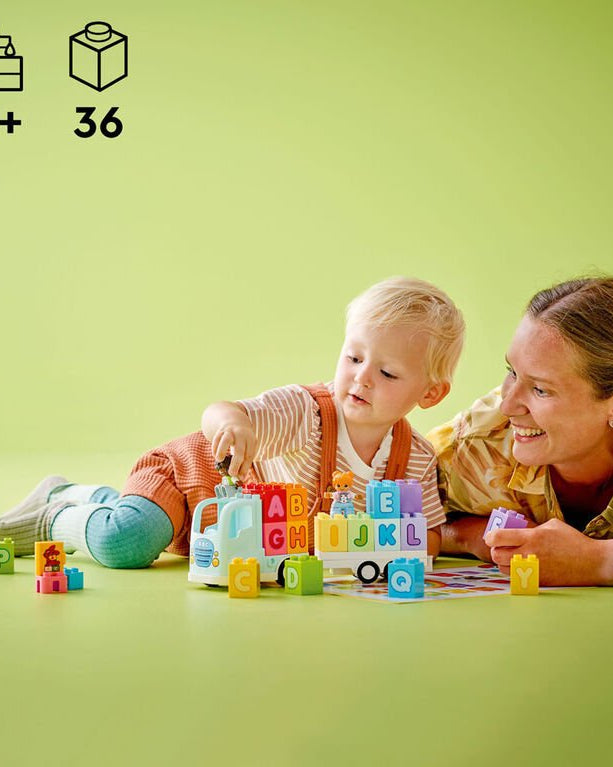 Le camion alphabet DUPLO (36 pcs) - Jeux de construction - Boutique LeoLudo - LEGO