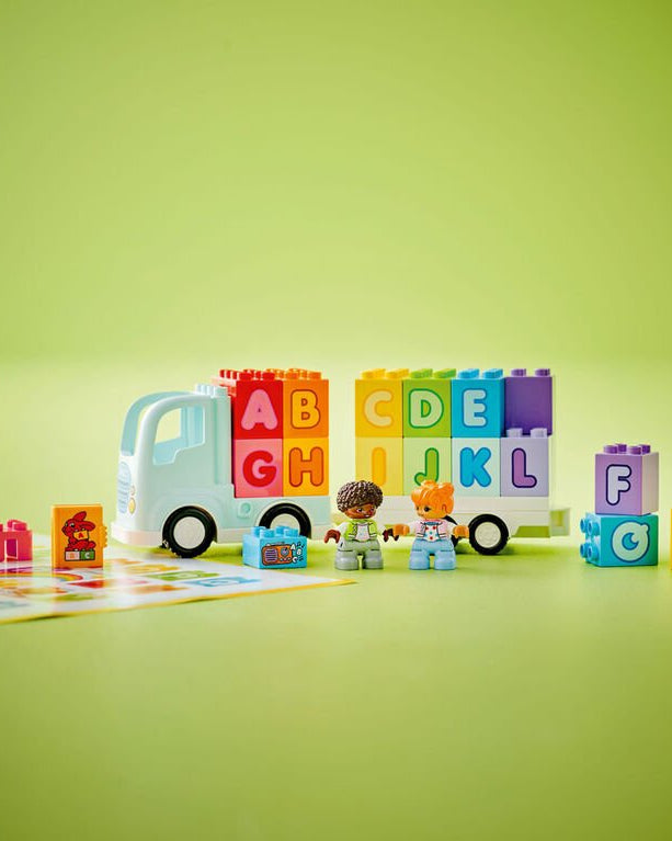 Le camion alphabet DUPLO (36 pcs) - Jeux de construction - Boutique LeoLudo - LEGO