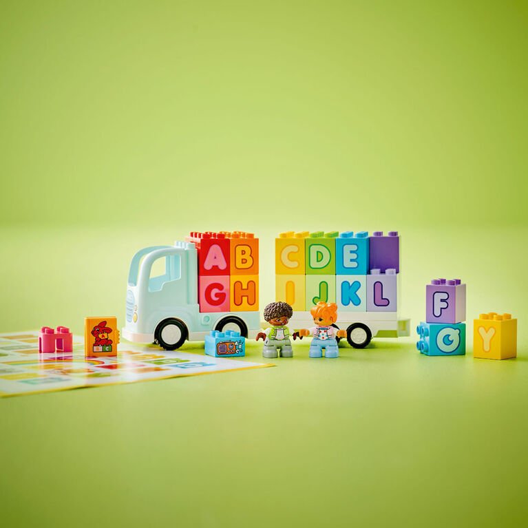 Le camion alphabet DUPLO (36 pcs) - Jeux de construction - Boutique LeoLudo - LEGO