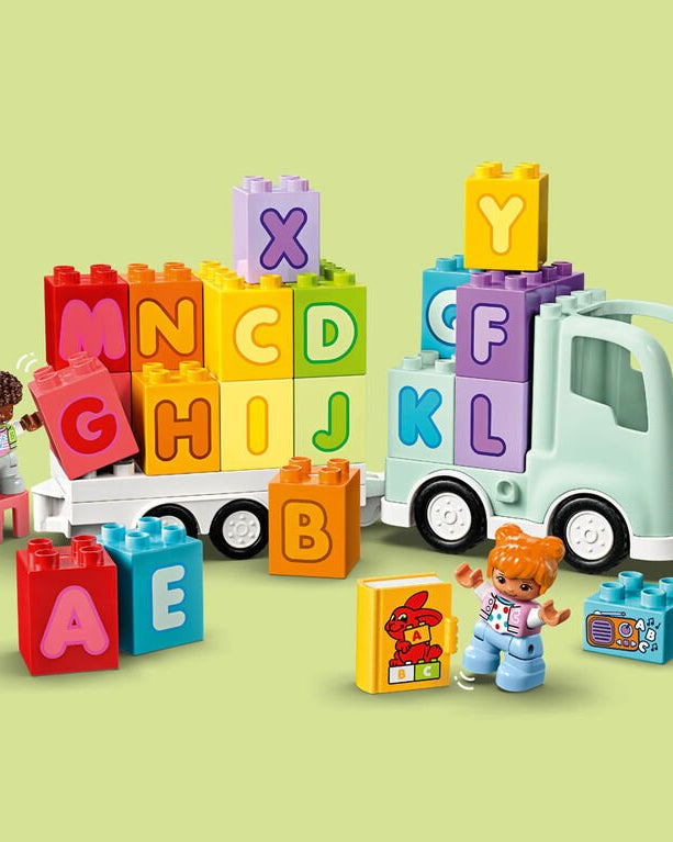 Le camion alphabet DUPLO (36 pcs) - Jeux de construction - Boutique LeoLudo - LEGO