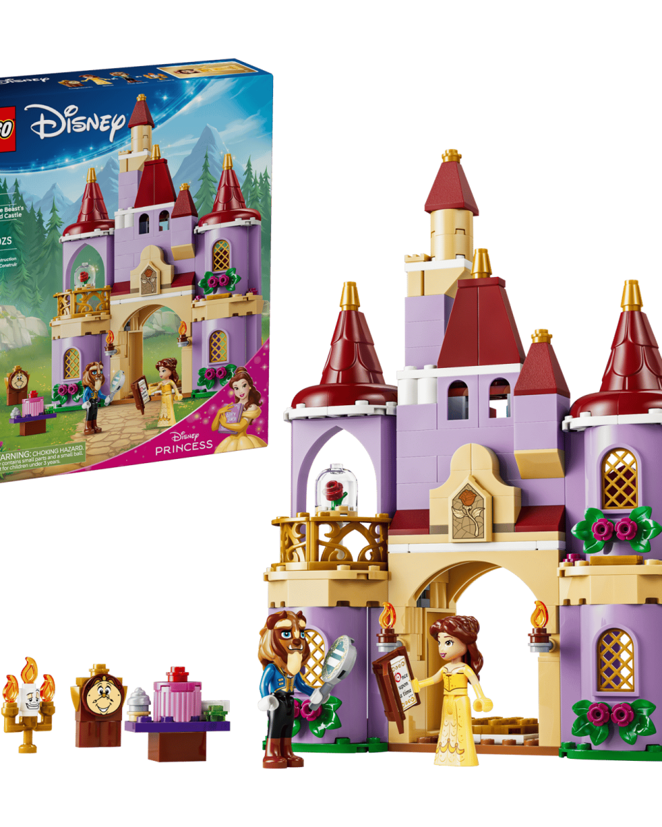 Le château enchanté de Belle et la Bête (254 pcs.) – LEGO® Disney -Jeux de construction- Boutique LeoLudo-LEGO