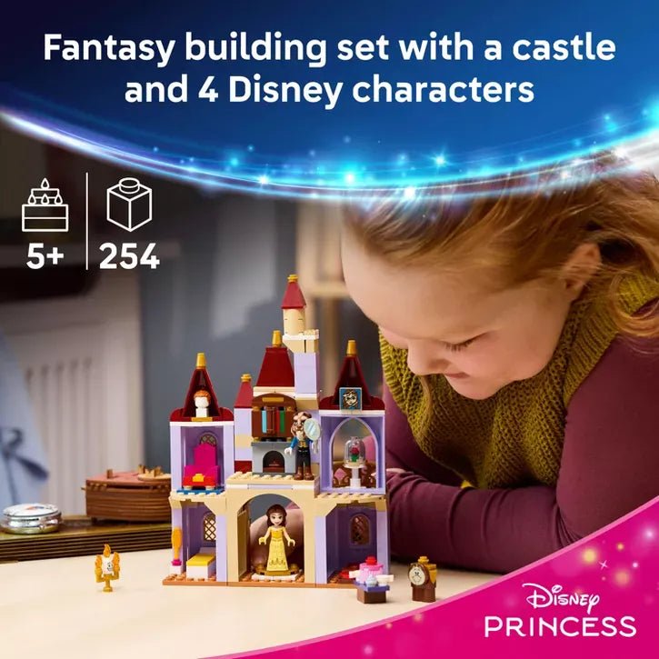 Le château enchanté de Belle et la Bête (254 pcs.) – LEGO® Disney -Jeux de construction- Boutique LeoLudo-LEGO