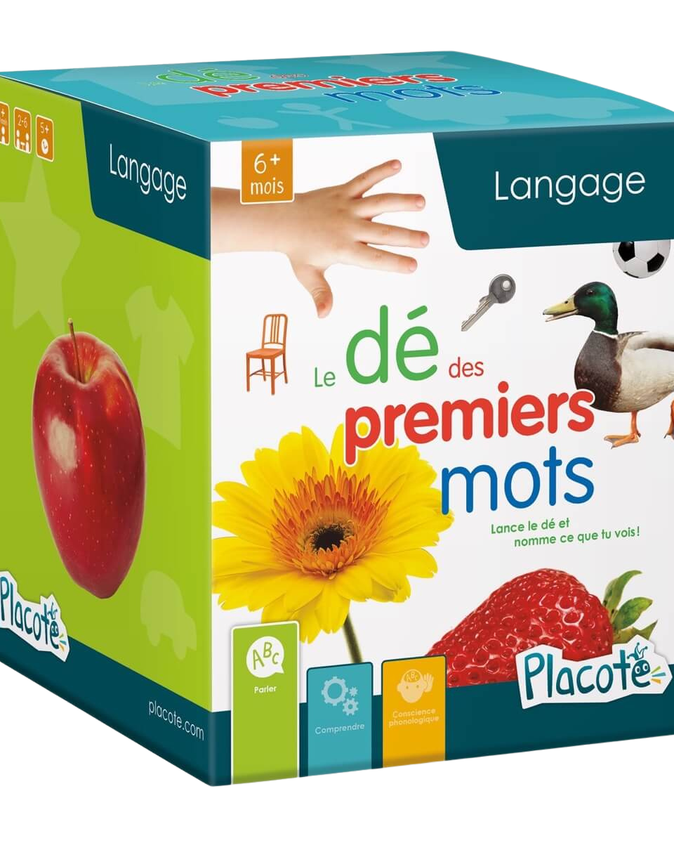 Le dé des premiers mots - Jeux de société - Boutique LeoLudo - Placote