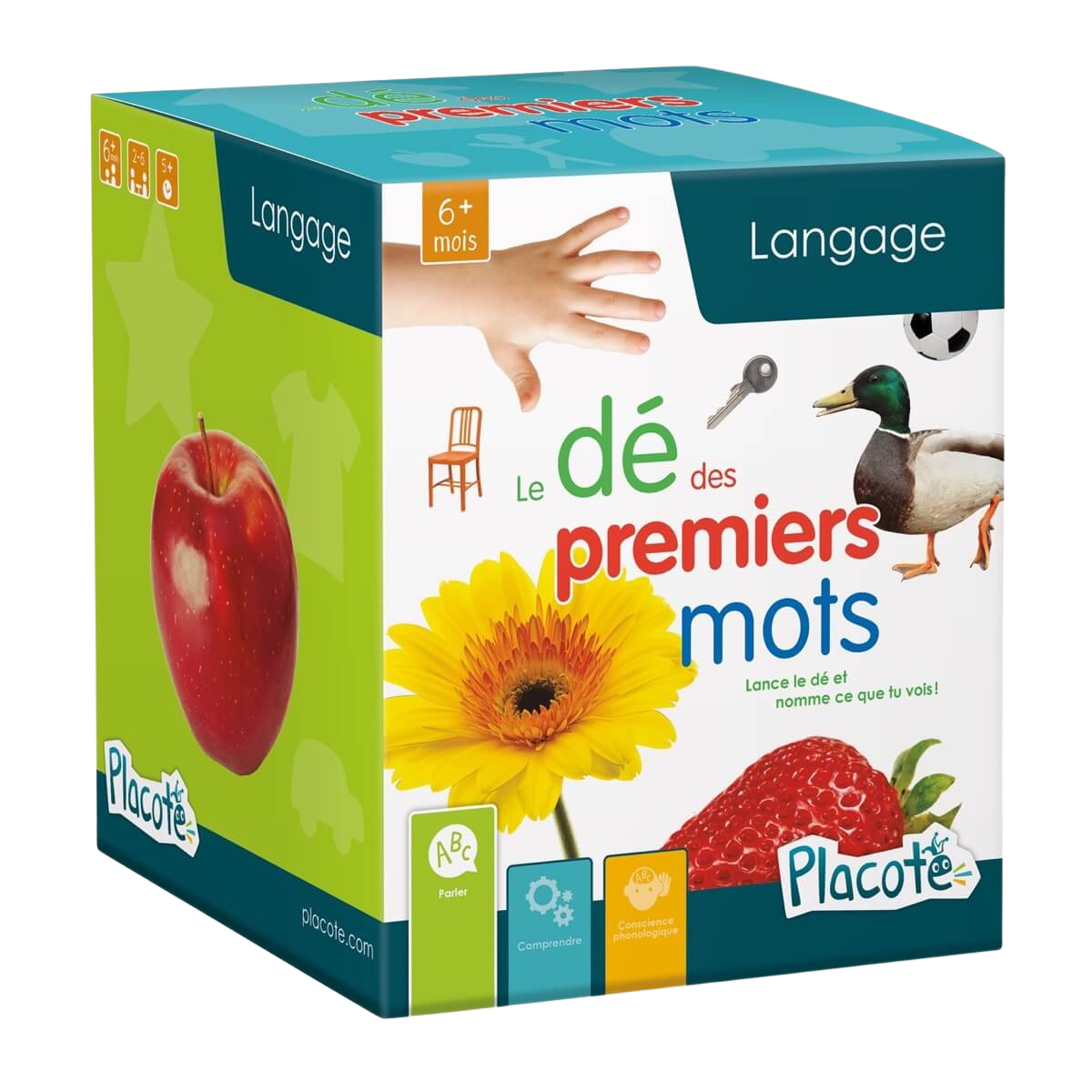 Le dé des premiers mots - Jeux de société - Boutique LeoLudo - Placote