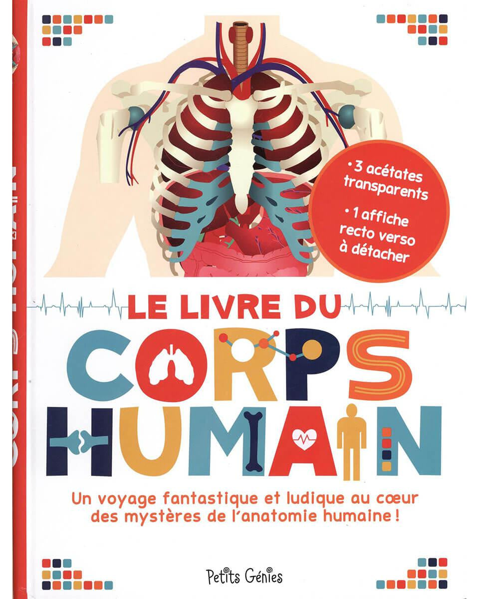 Le livre du corps humain - Livres - Boutique LeoLudo - Petits Génies