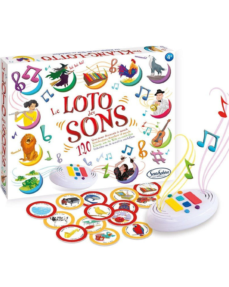 Le Loto des Sons (v FR) - Jeux de société - Boutique LeoLudo - SentoSphere