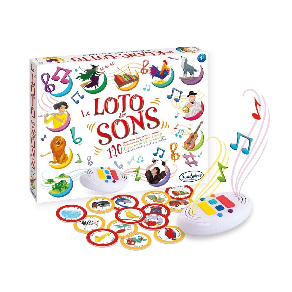 Le Loto des Sons (v FR) - Jeux de société - Boutique LeoLudo - SentoSphere