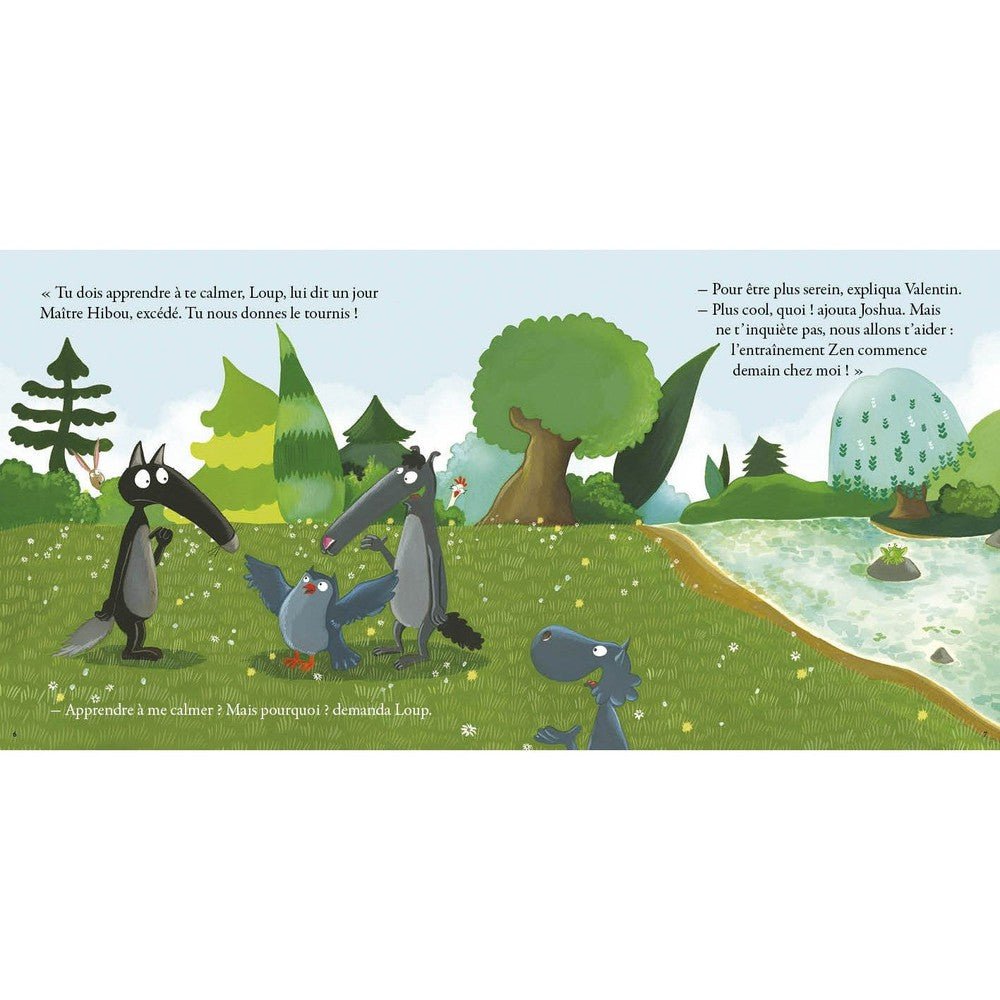 Le Loup qui apprivoisait ses émotions - Livres - Boutique LeoLudo - Auzou