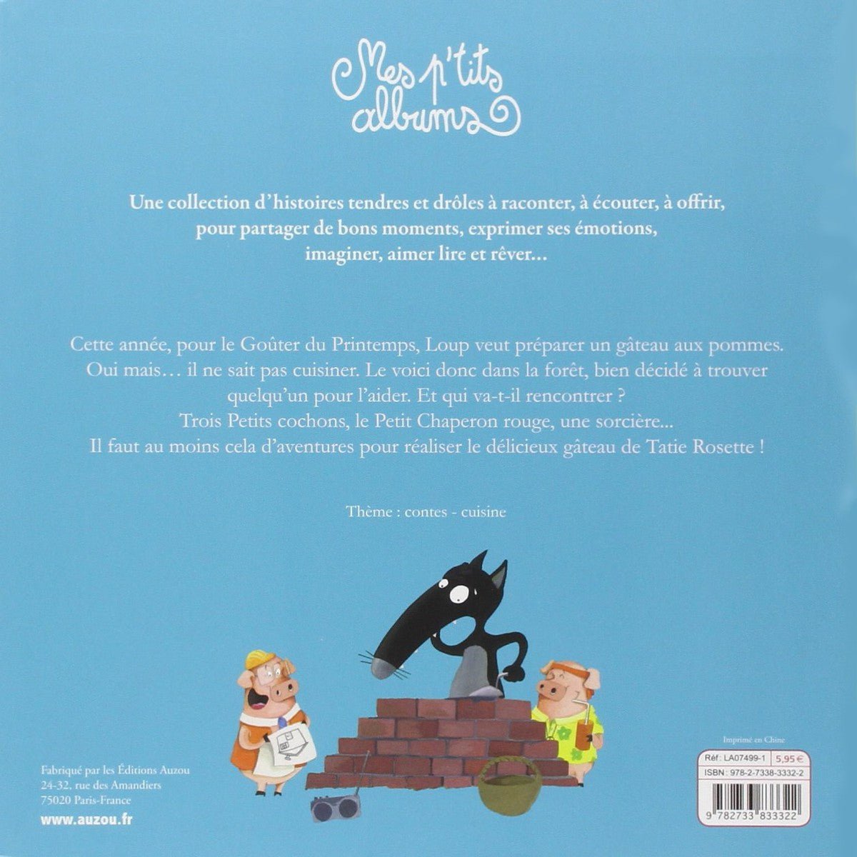 Le loup qui découvrait le pays des contes - Livres - Boutique LeoLudo - Auzou