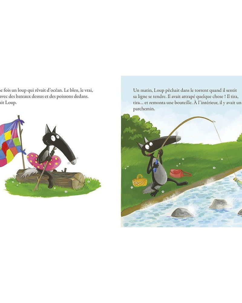 Le loup qui rêvait d'océan - Livres - Boutique LeoLudo - Auzou