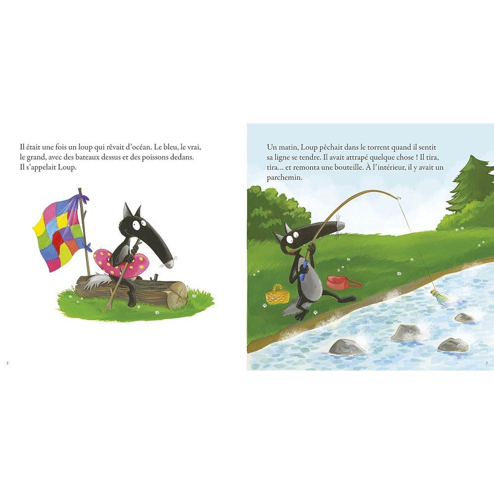 Le loup qui rêvait d'océan - Livres - Boutique LeoLudo - Auzou