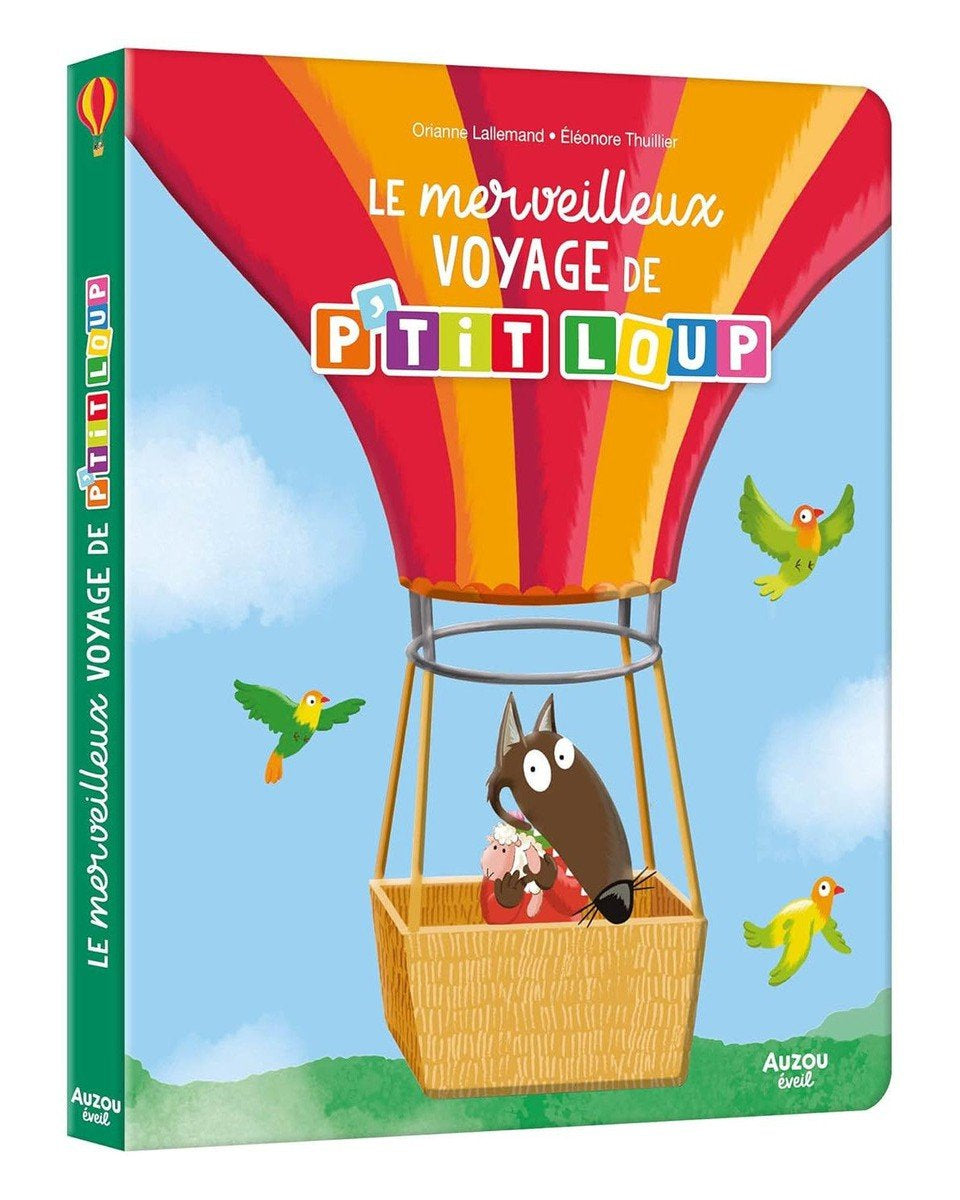 Le merveilleux voyage de P'tit Loup - Livres d'éveil - Boutique LeoLudo - Auzou