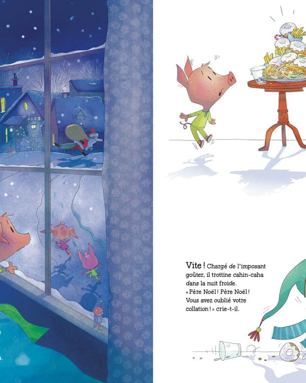 Le Noël des trois petits cochons -Livres- Boutique LeoLudo-Auzou