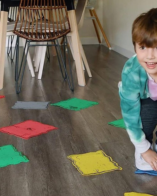 Le sol est en lave – Jeu d’action -Jeux de société- Boutique LeoLudo-Goliath