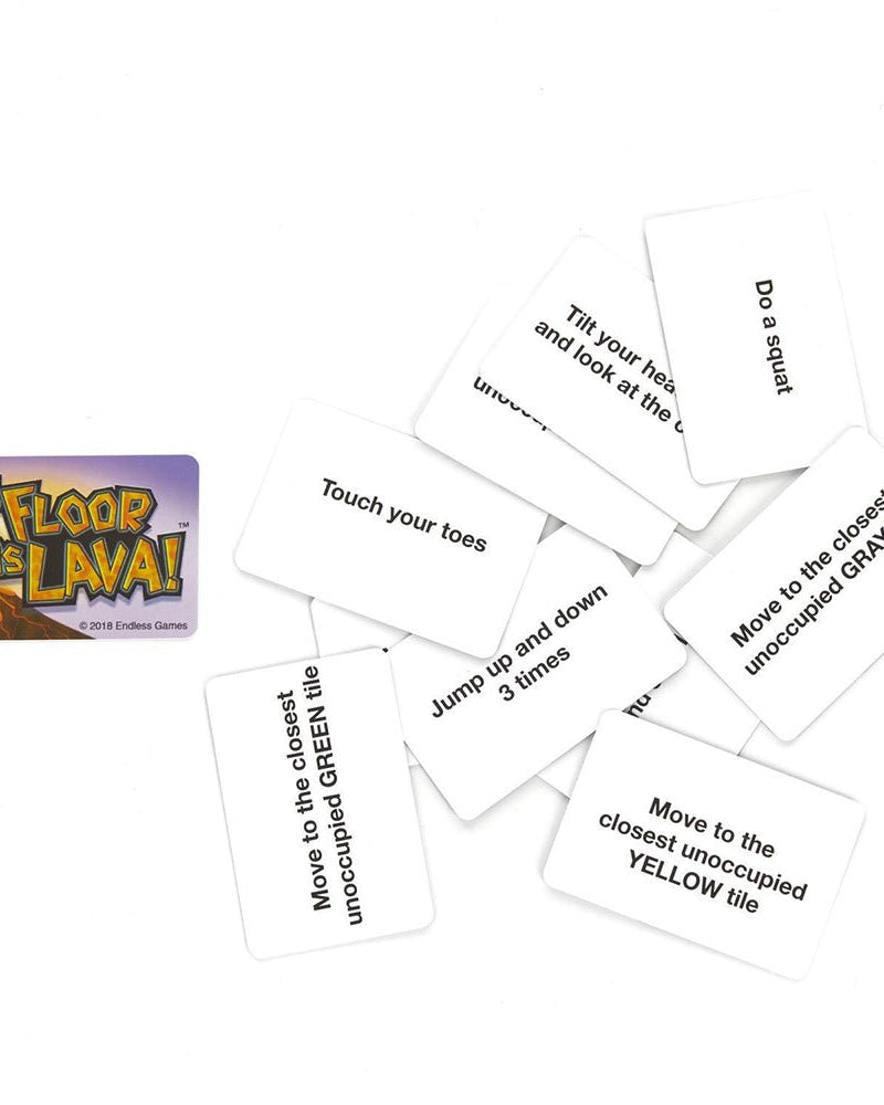 Le sol est en lave – Jeu d’action -Jeux de société- Boutique LeoLudo-Goliath