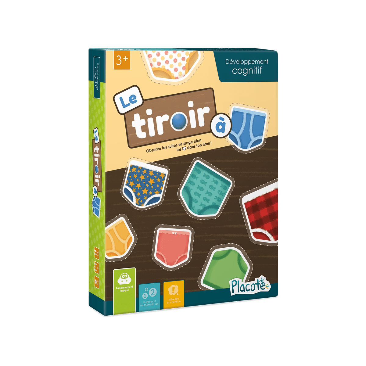 Le tiroir à bobettes - Jeux éducatifs - Boutique LeoLudo - Placote