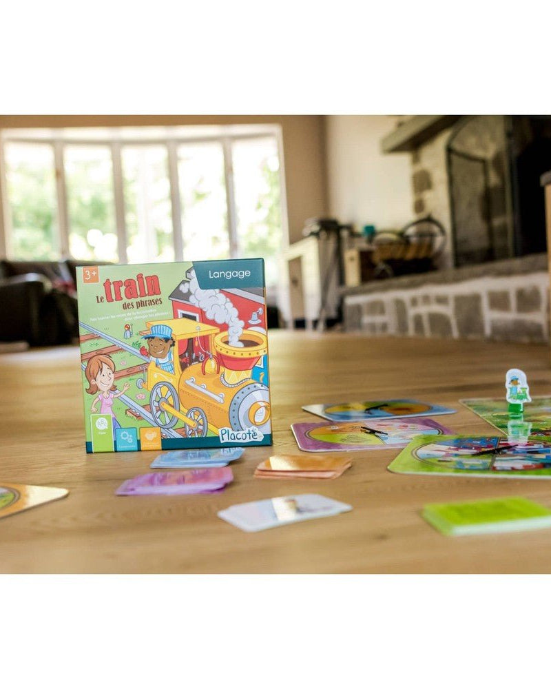 Le train des phrases - Jeux éducatifs - Boutique LeoLudo - Placote