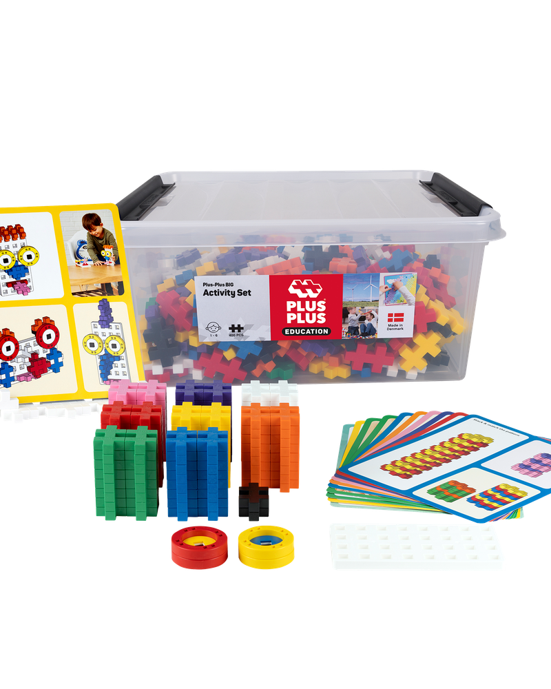 Learn to Build BIG: Ensemble éducatif d'activités - Jeux de construction - Boutique LeoLudo - Plus - Plus